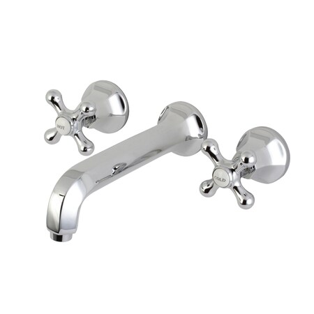 Metropolitan Roman Tub Faucet, 3, Wall Mount, Polished Chrome KS4021AX